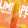 LIMI 冰感水果系列 7000口拋棄式電子煙｜3.5%尼古丁鹽強勁擊喉 清涼順口極致體驗